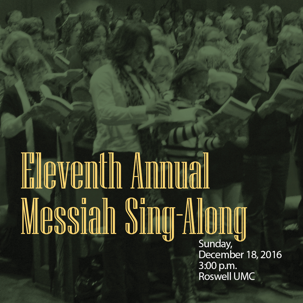 Eleventh Annual Messiah Sing Along Concert